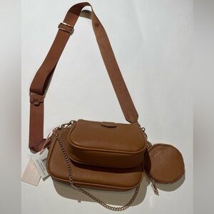 Jeanne Lottie Cameron Three-Pouch Crossbody Purse